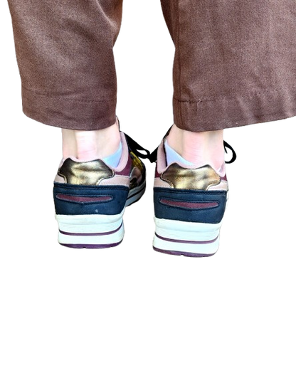Baskets/sneakers fantaisie à paillettes Grain de Malice
