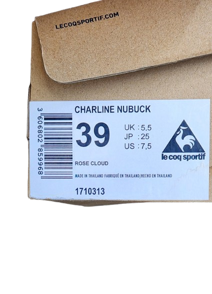 Baskets/sneakers en cuir - Charline Nubuck - Le Coq Sportif