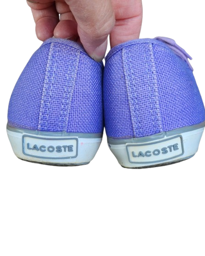 Baskets/tennis basses en tissu LACOSTE