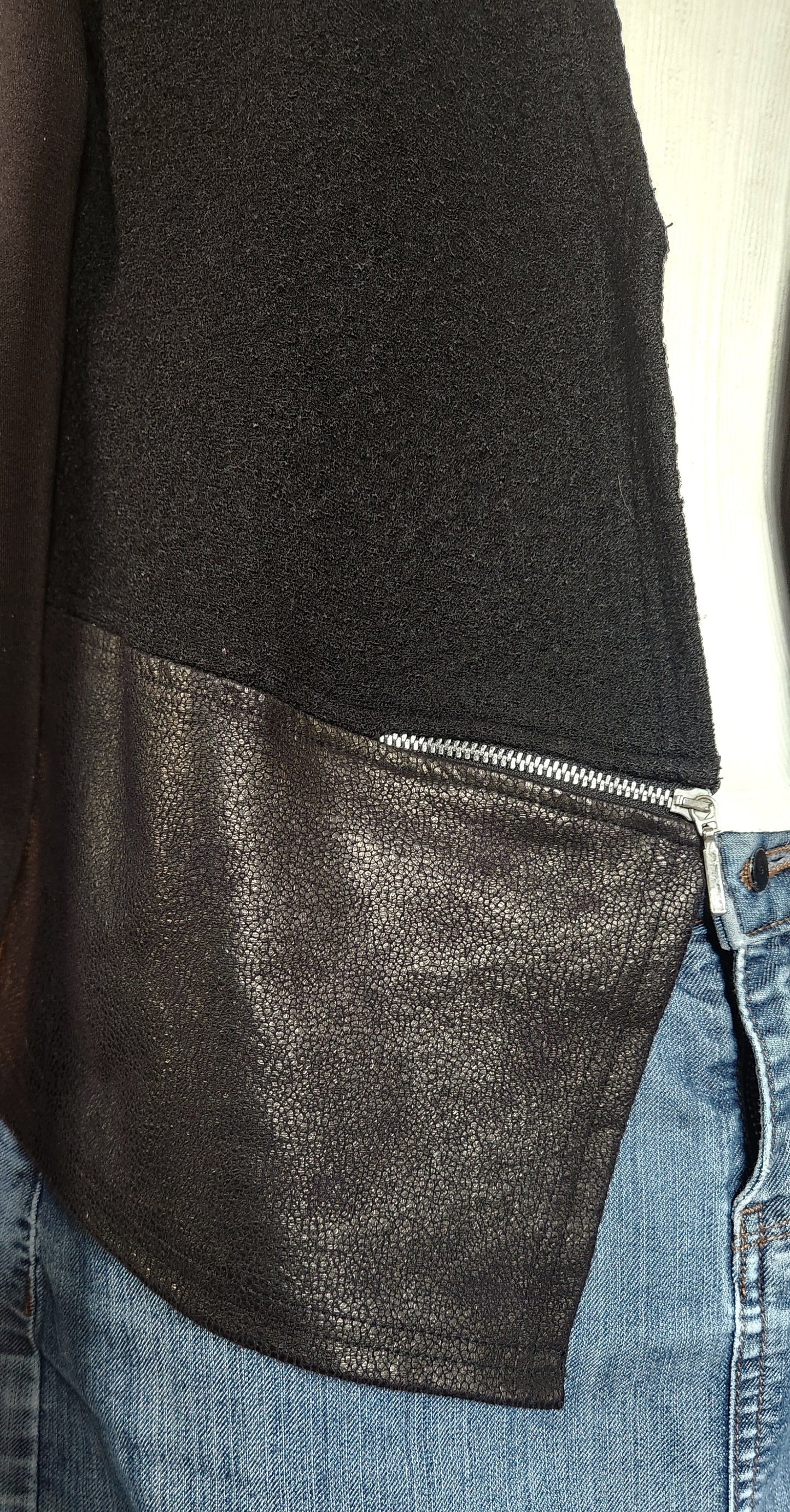 Veste blazer bi-matière Du Plaisir à la Mode