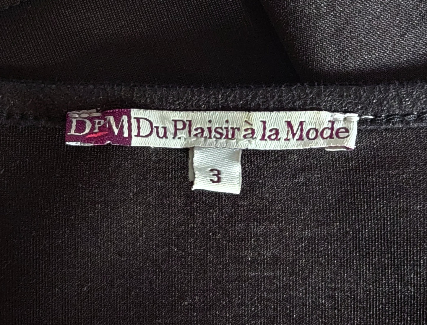 Veste blazer bi-matière Du Plaisir à la Mode