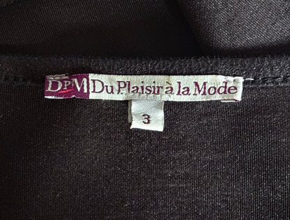 Veste blazer bi-matière Du Plaisir à la Mode