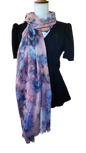 Grand foulard tie and dye léger