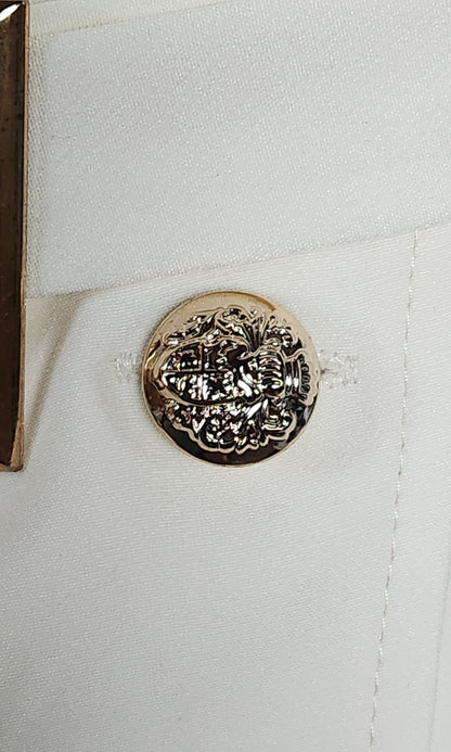 Veste blazer ceinturée sans manche Shein