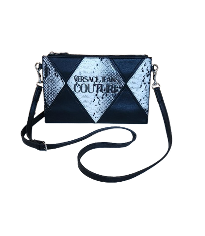 Magnifique sac à main imitation croco VERSACE COUTURE