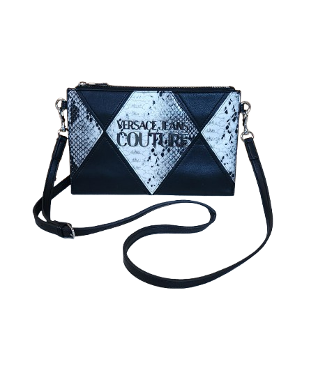 Magnifique sac à main imitation croco VERSACE COUTURE