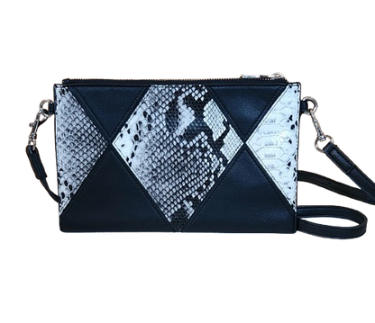 Magnifique sac à main imitation croco VERSACE COUTURE