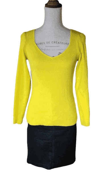 Pull en maille côtelée Manor