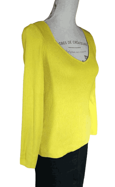 Pull en maille côtelée Manor