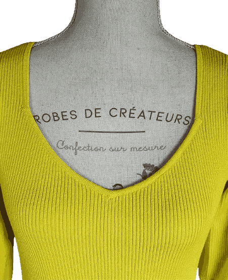 Pull en maille côtelée Manor