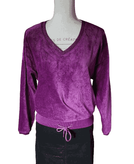 Pull doux en velours Cache Cache