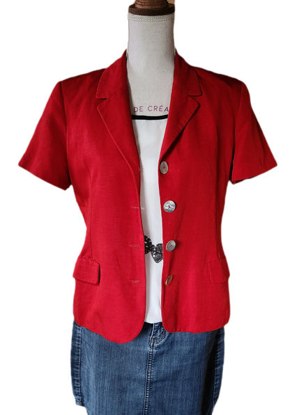 Veste blazer manches courtes Etam