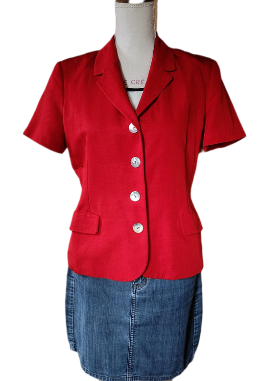 Veste blazer manches courtes Etam
