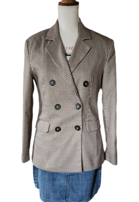 Veste blazer pied-de-poule Pimkie