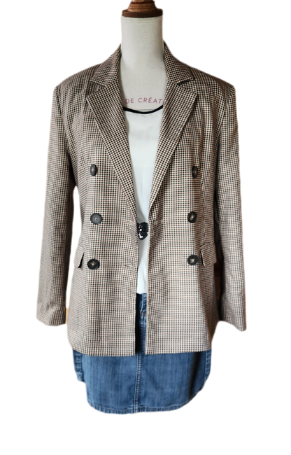 Veste blazer pied-de-poule Pimkie