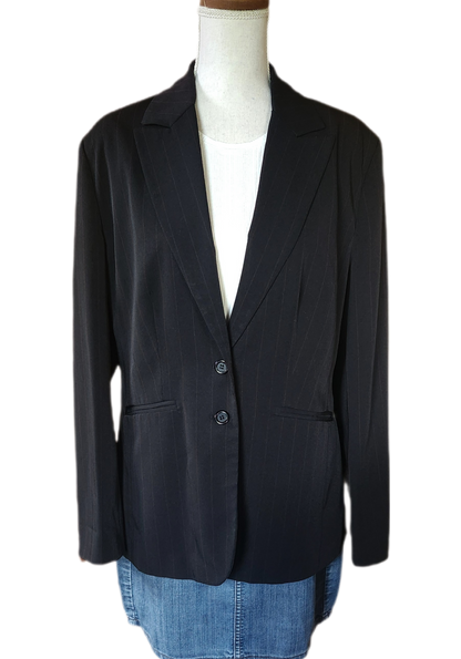 Veste blazer finement rayée Clara Vitti