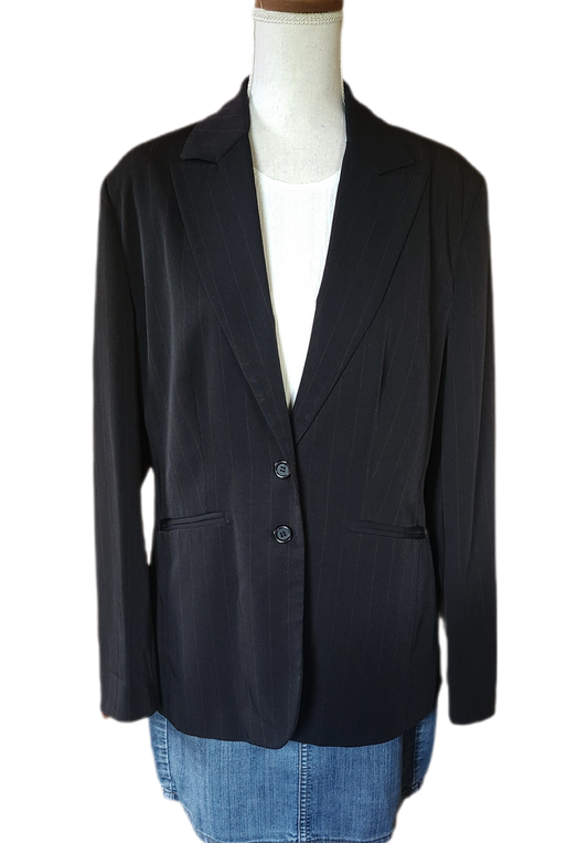 Veste blazer finement rayée Clara Vitti