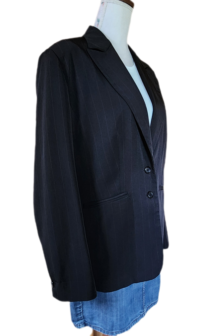 Veste blazer finement rayée Clara Vitti