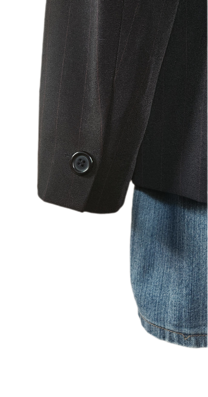 Veste blazer finement rayée Clara Vitti
