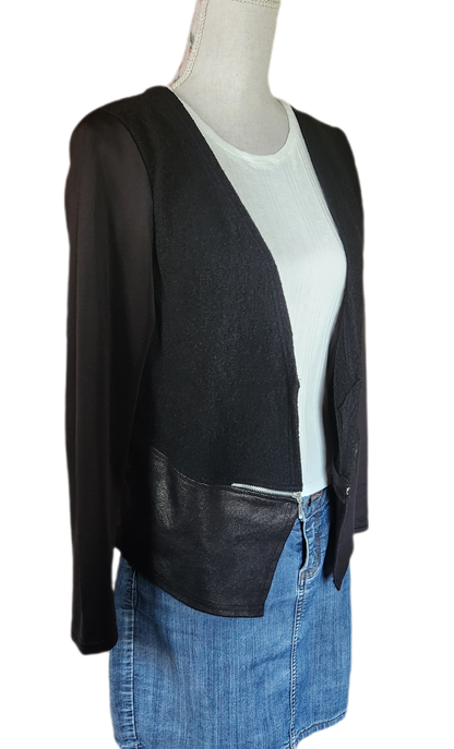 Veste blazer bi-matière Du Plaisir à la Mode