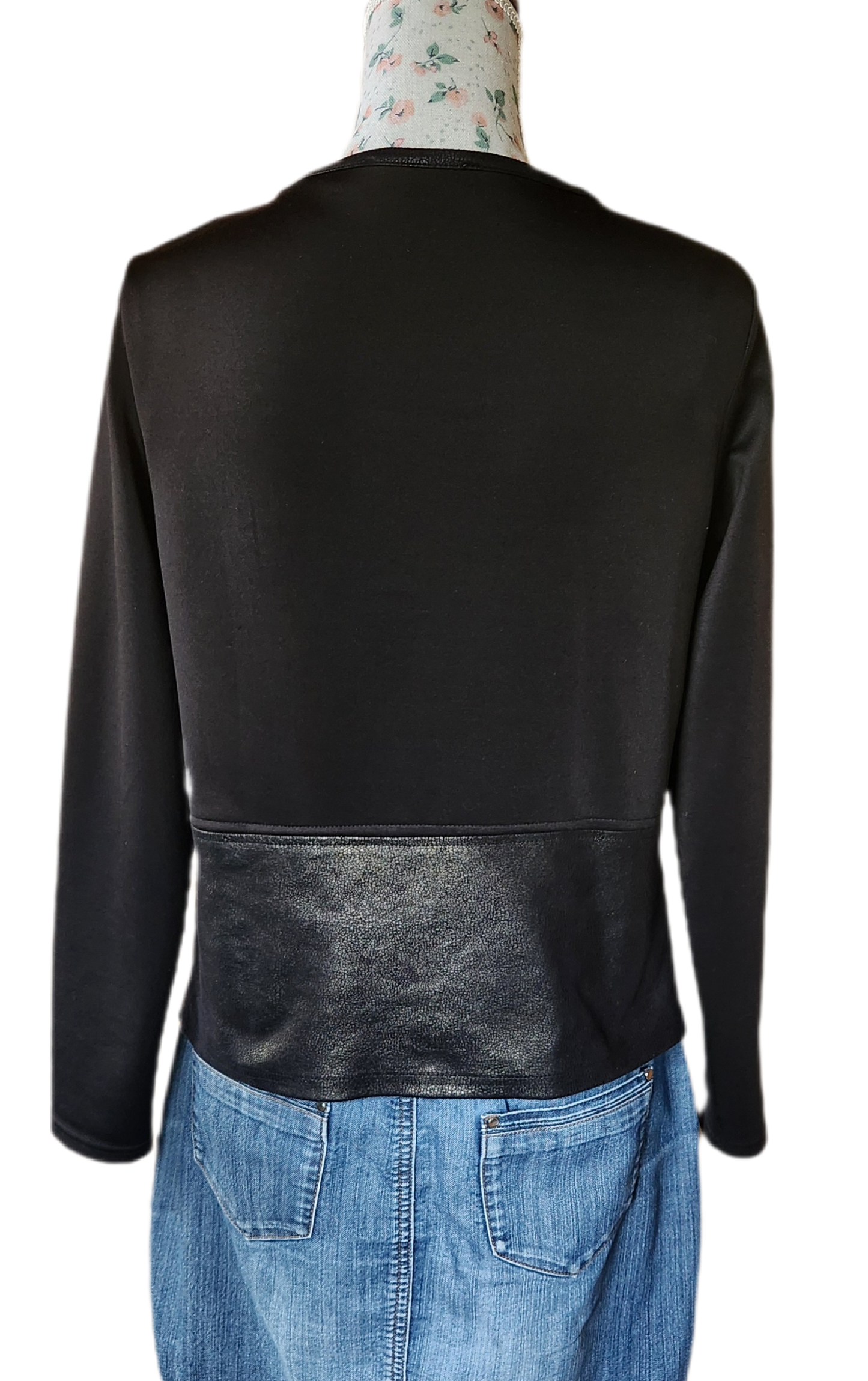 Veste blazer bi-matière Du Plaisir à la Mode