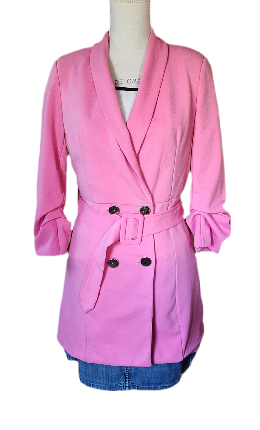 Veste blazer longue Boohoo