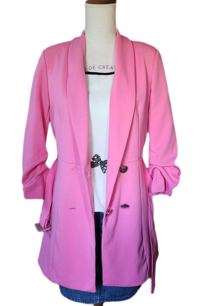 Veste blazer longue Boohoo