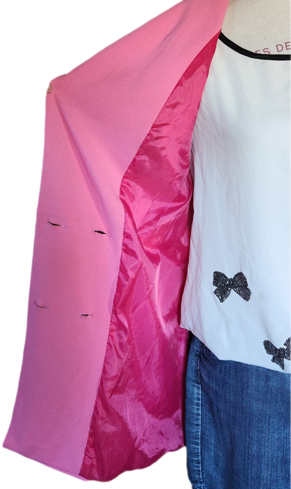 Veste blazer longue Boohoo